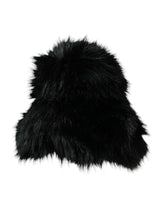 Dolce & Gabbana Black Faux Fur Womens Bucket Hat -   -  Dolce & Gabbana.